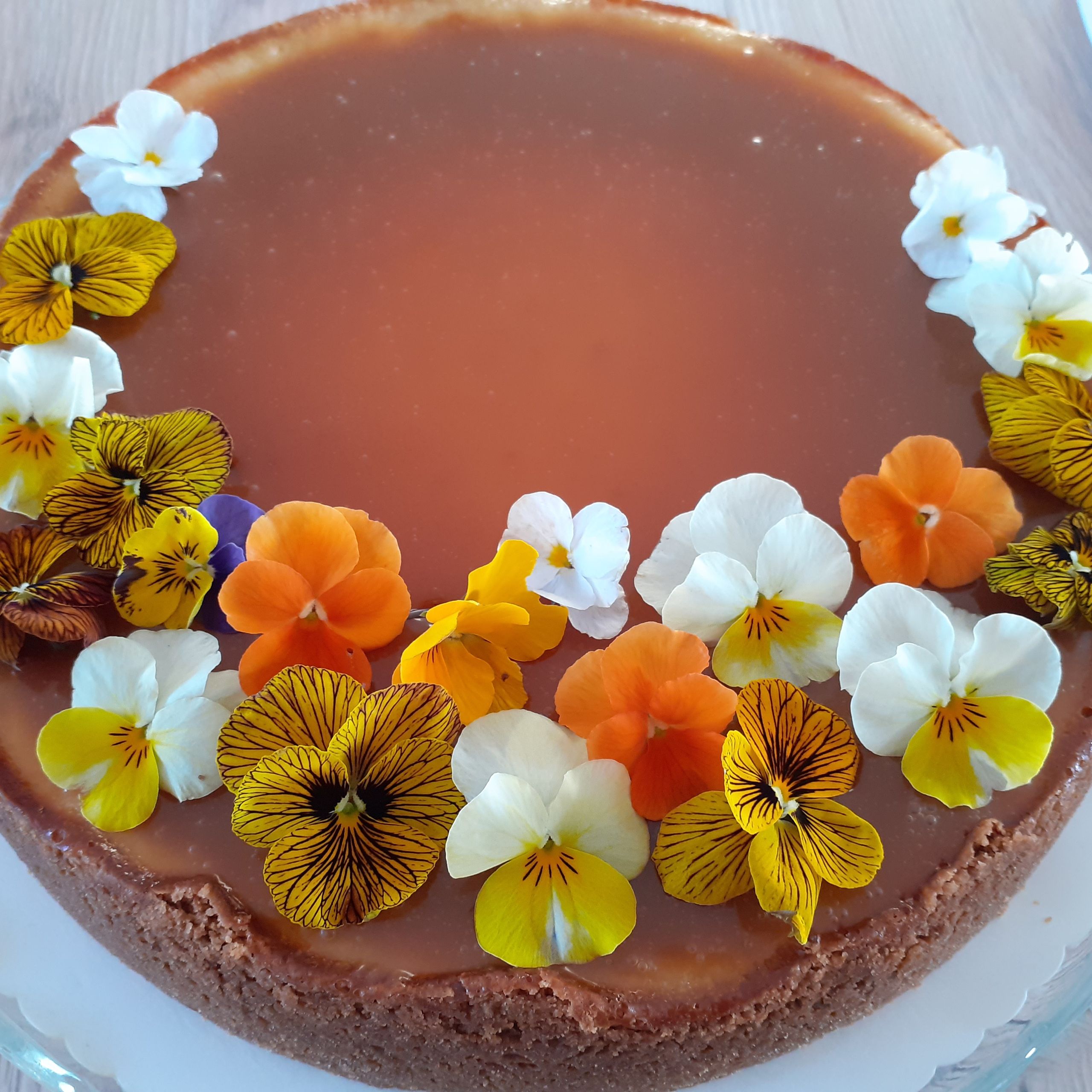 Soutěžní fotografie - Karamelový cheese cake,  Moravskoslezský kraj