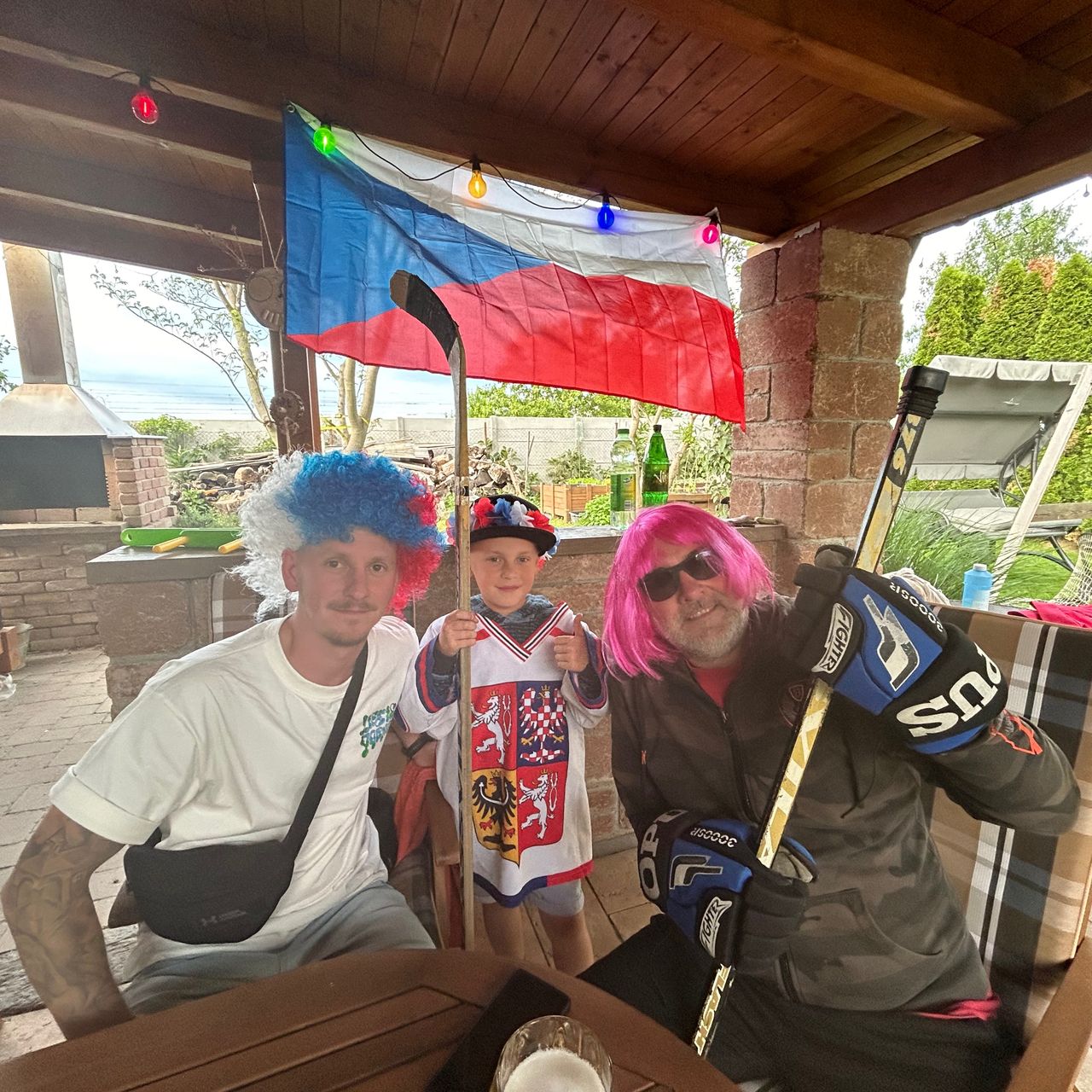 Soutěžní fotografie - Fandíme z nejjižnějšiho místa moravy,  Jihomoravský kraj