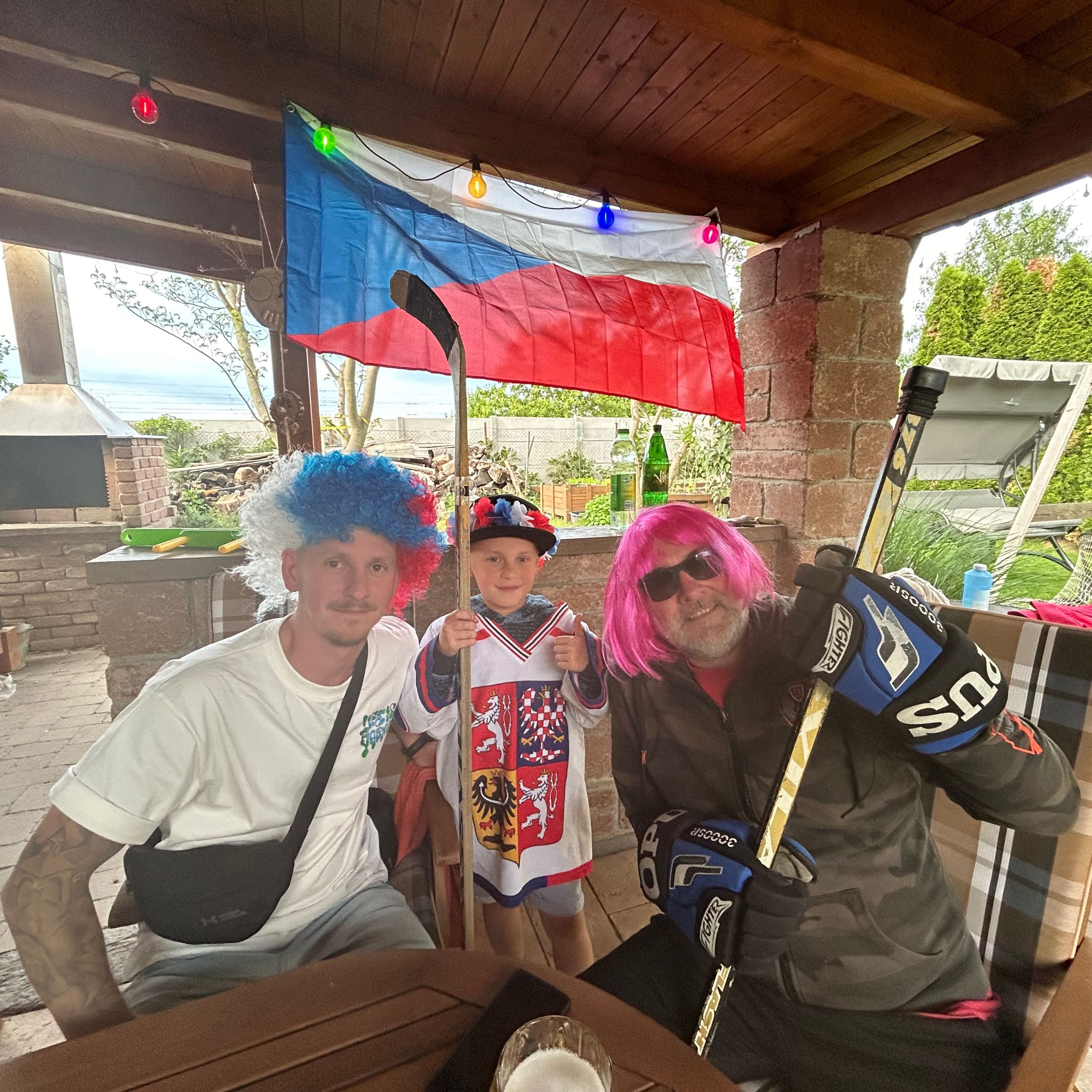 Soutěžní fotografie - Fandíme z nejjižnějšiho místa moravy,  Jihomoravský kraj