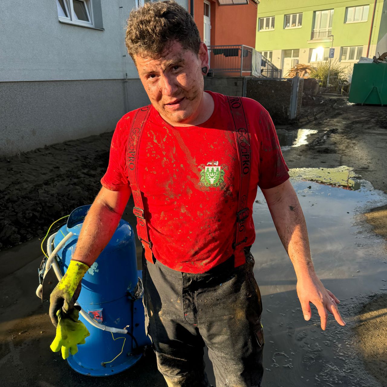 Soutěžní fotografie - Čistý zásah - Povodně 2024,  Pardubický kraj