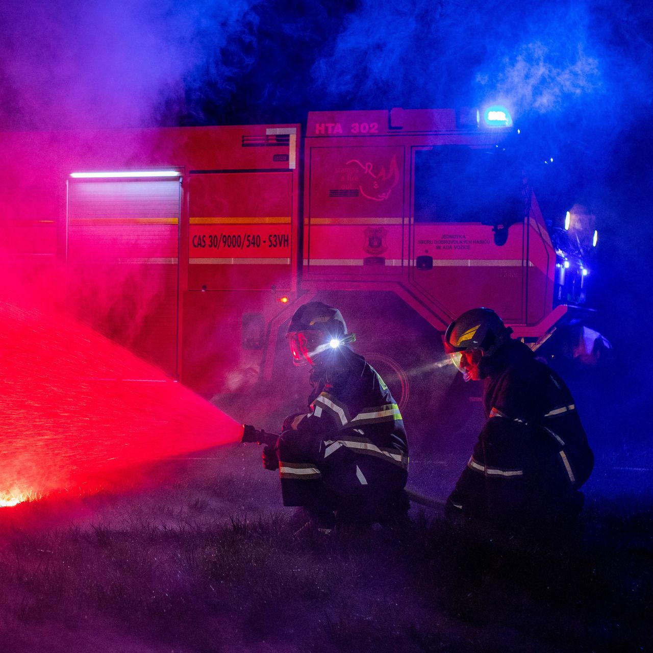 Soutěžní fotografie - V kouři,  Jihočeský kraj