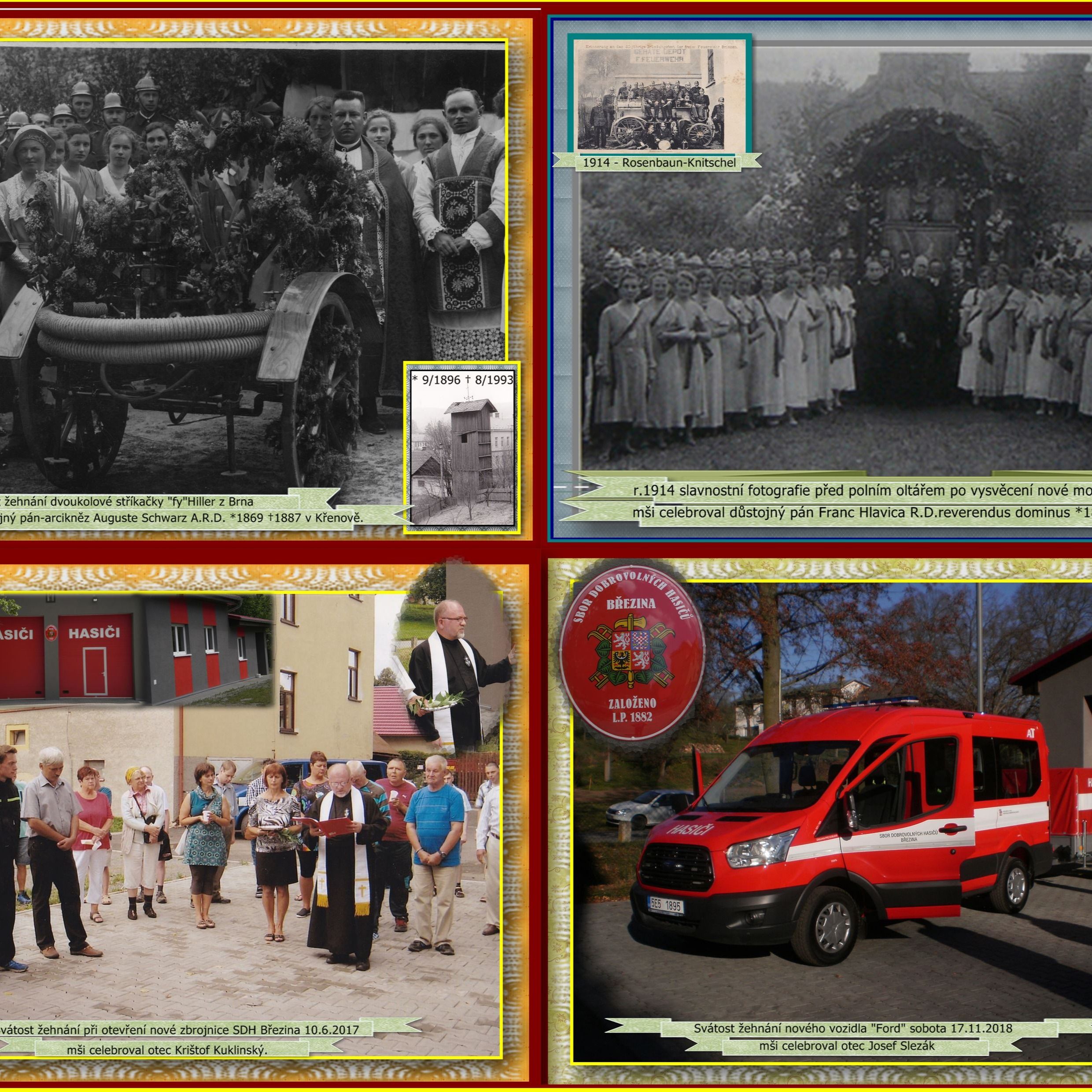 Soutěžní fotografie - Historie svěcení majetku sboru ,  Pardubický kraj