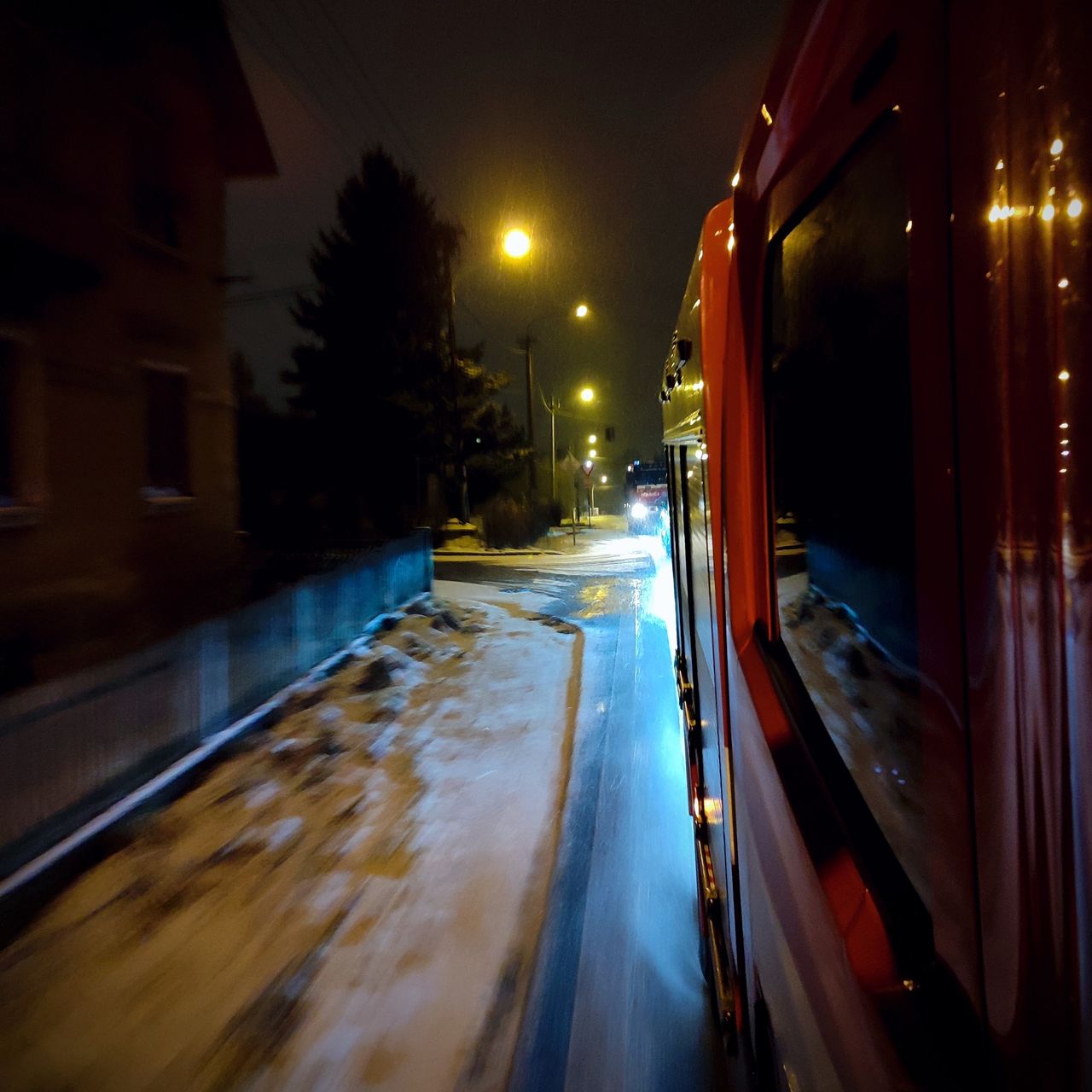 Soutěžní fotografie - Noční návrat,  Liberecký kraj