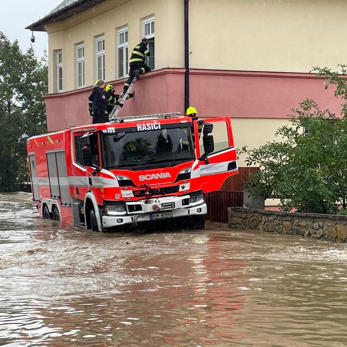 Soutěžní fotografie - Povodně 2024 Jesenicko,  Olomoucký kraj