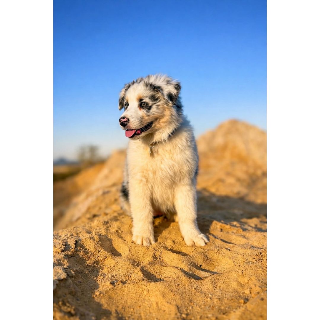 Soutěžní fotografie - Luna Cassiopea,  Australský ovčák