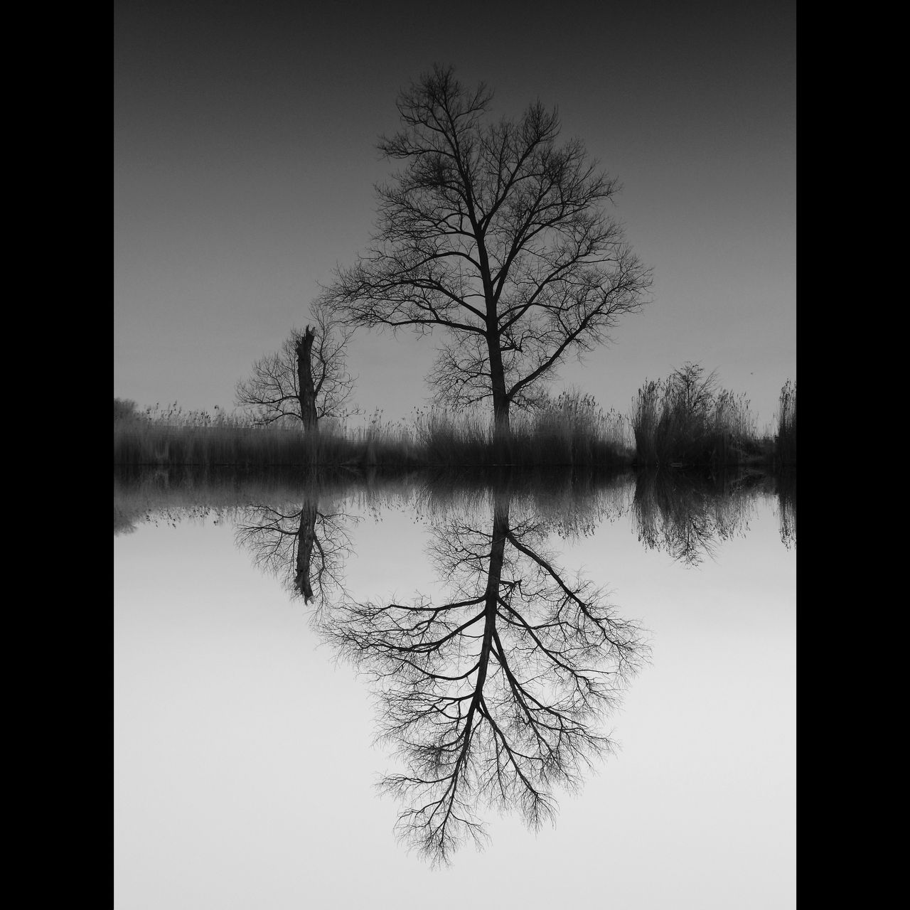 Soutěžní fotografie - Zrcadlení mezi nebem a zemí,  Ledečky