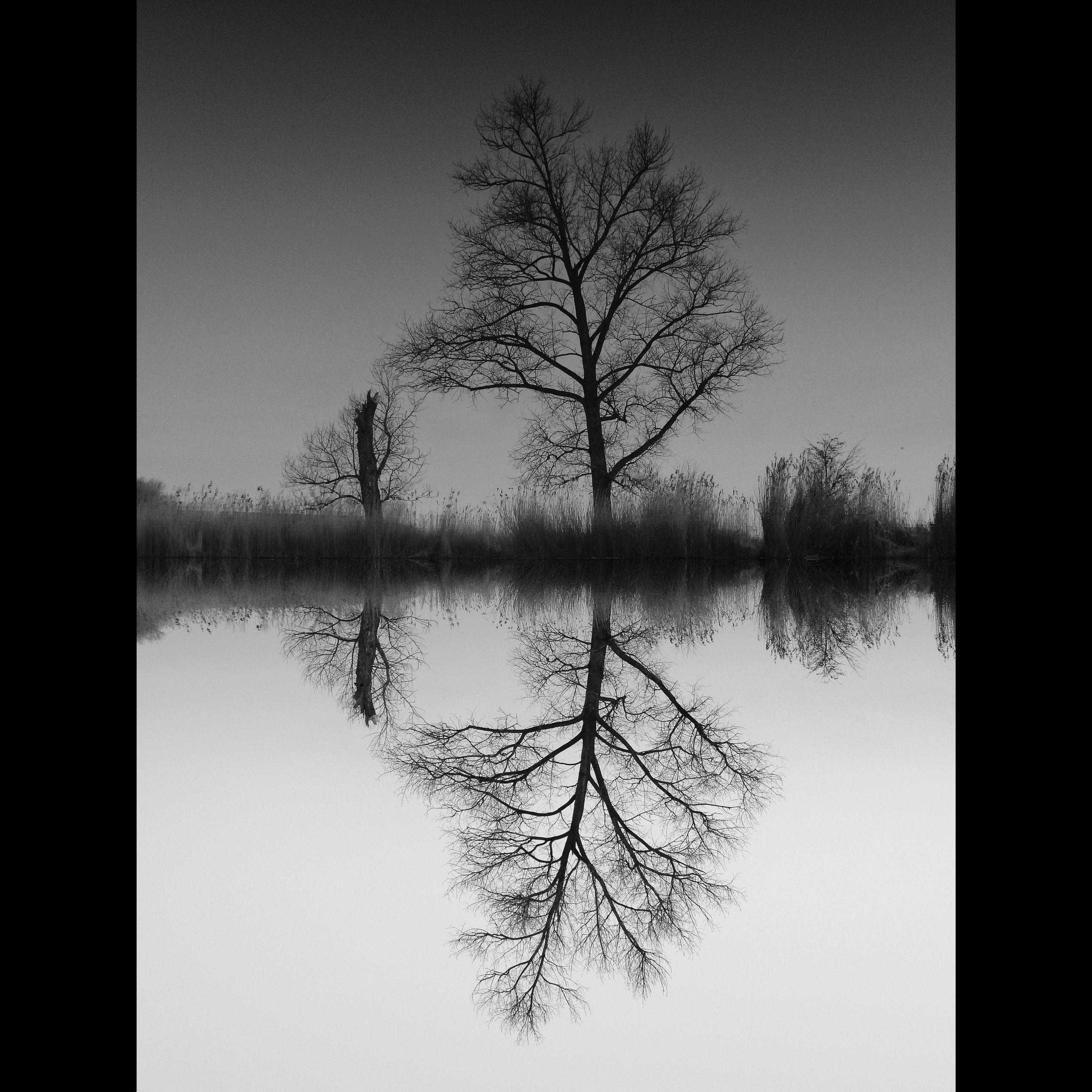 Soutěžní fotografie - Zrcadlení mezi nebem a zemí,  Ledečky