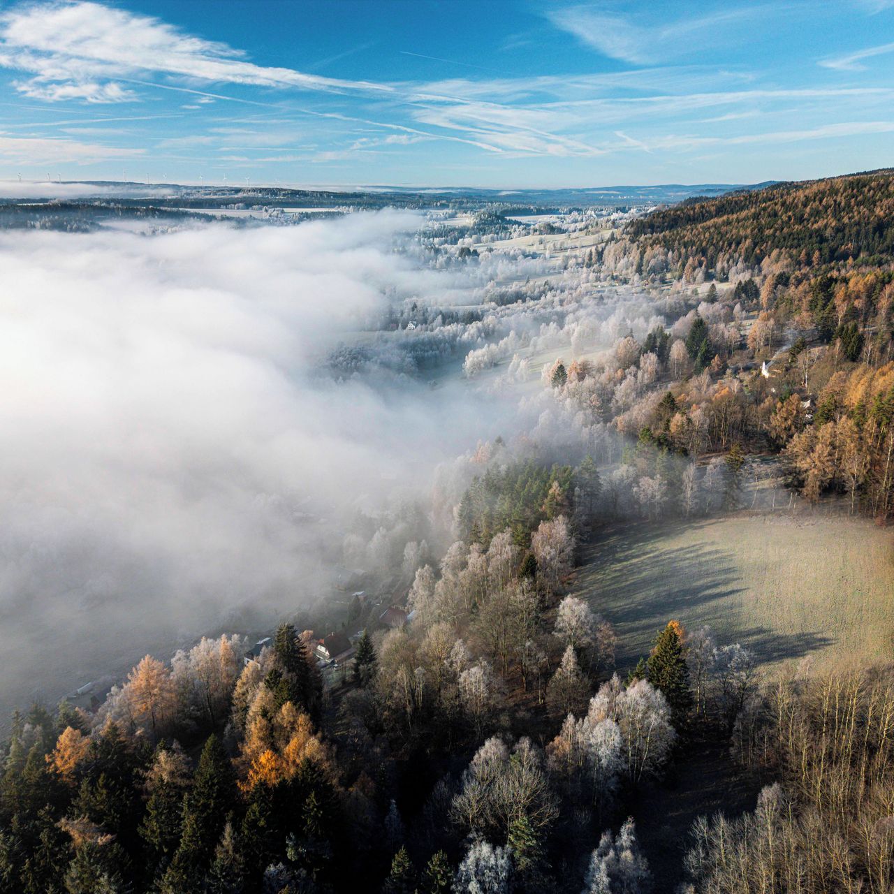Soutěžní fotografie - První mrazíky,  Nejdecko, Karlovarský kraj