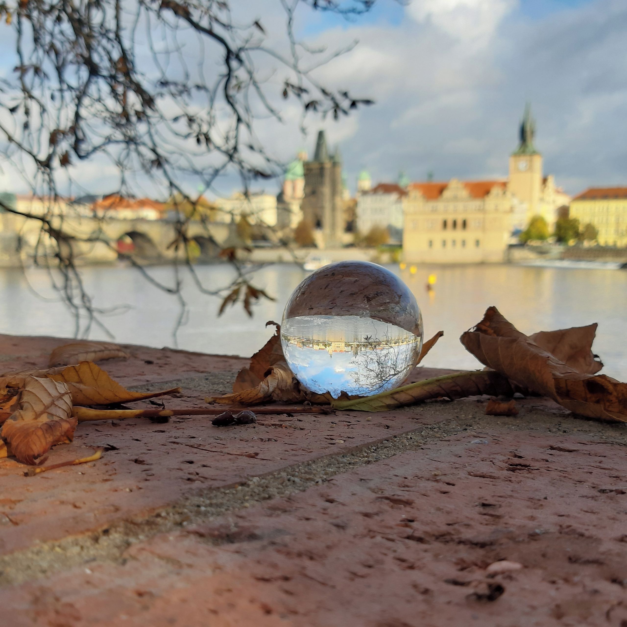 Soutěžní fotografie - Podzim v Praze,  Karlův most z Kampy
