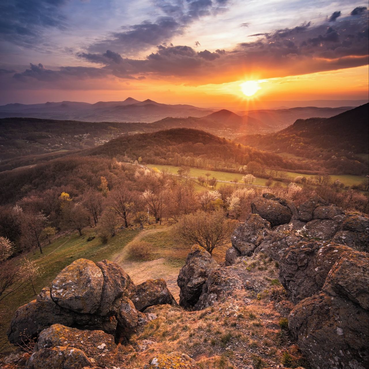 Soutěžní fotografie - Na sklonku dne.,  Holý vrch u Hlinné