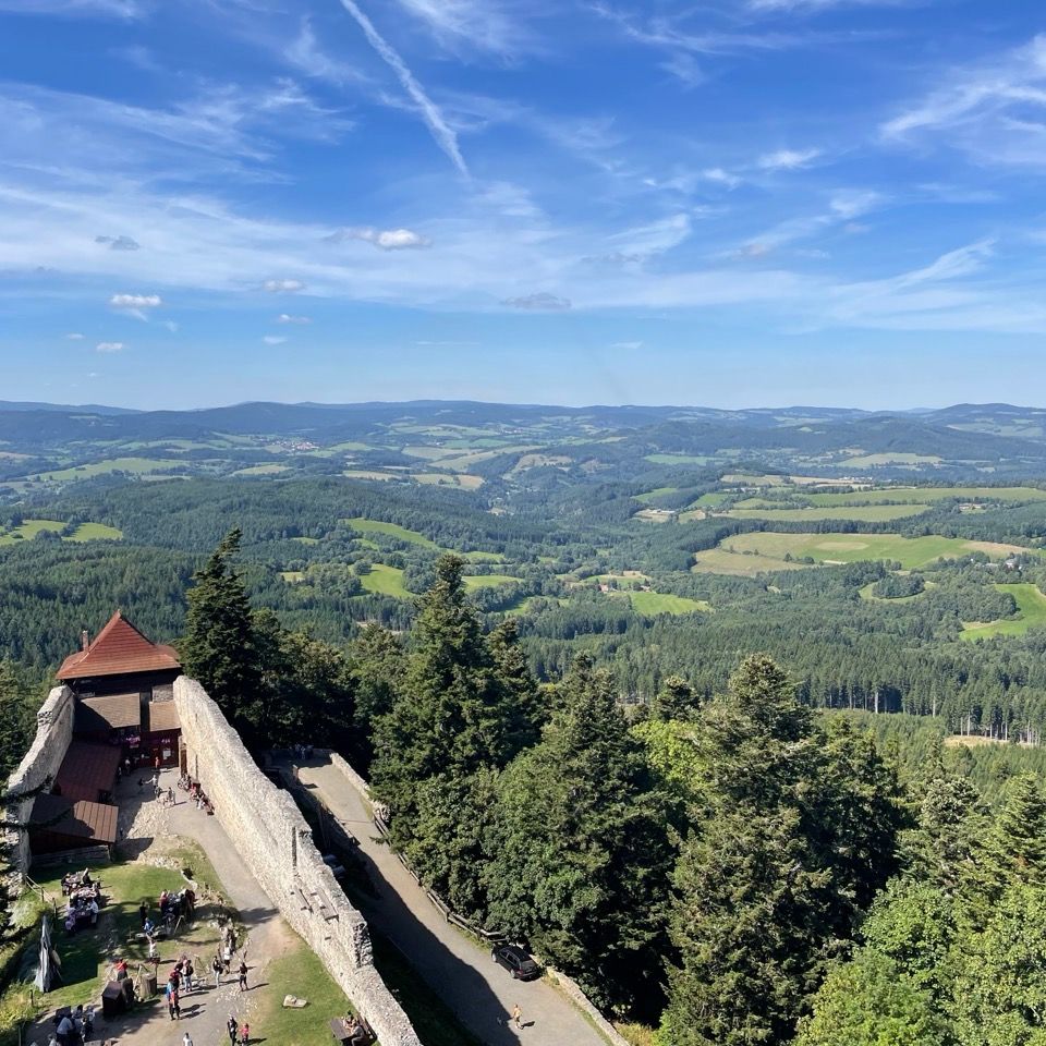 Soutěžní fotografie - Šumava - hrad Kašperk,  Šumava - Kašperk