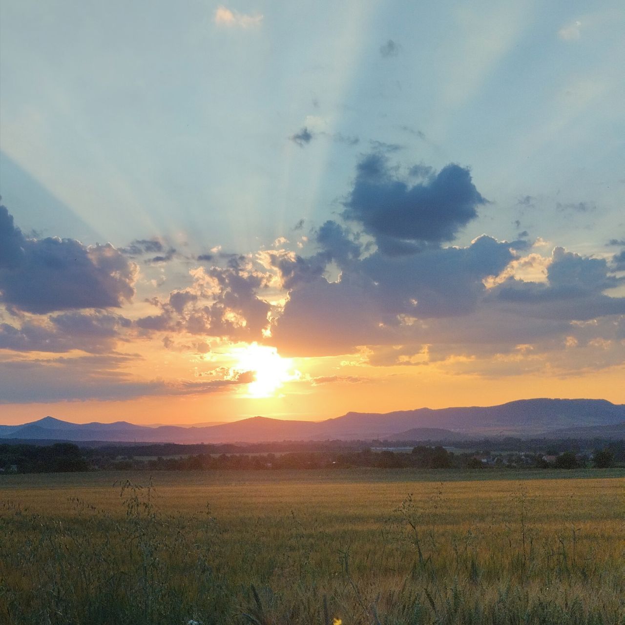 Soutěžní fotografie - Západ slunce,  Vrbice - Vetlá