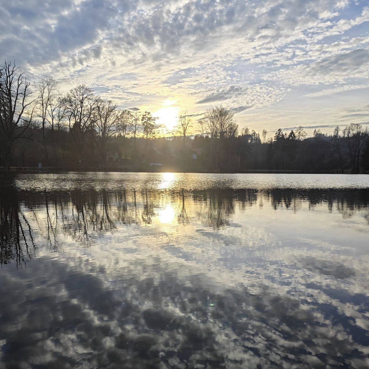 Soutěžní fotografie - Nebe v rybníce,  Vysočina