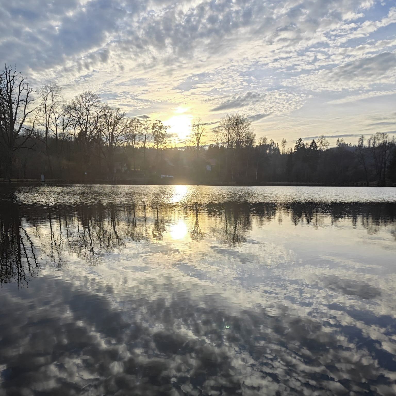 Soutěžní fotografie - Nebe v rybníce,  Vysočina