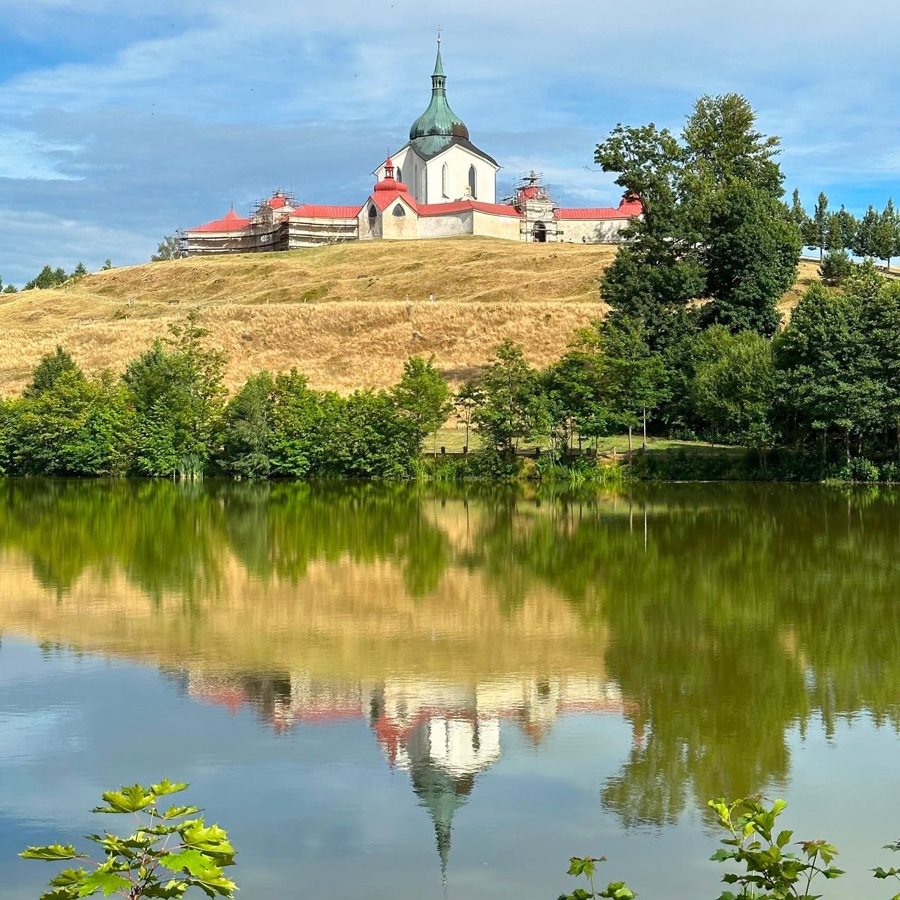 Soutěžní fotografie - Santiniho dílo,  Zelená hora, Zďár nad Sázavou