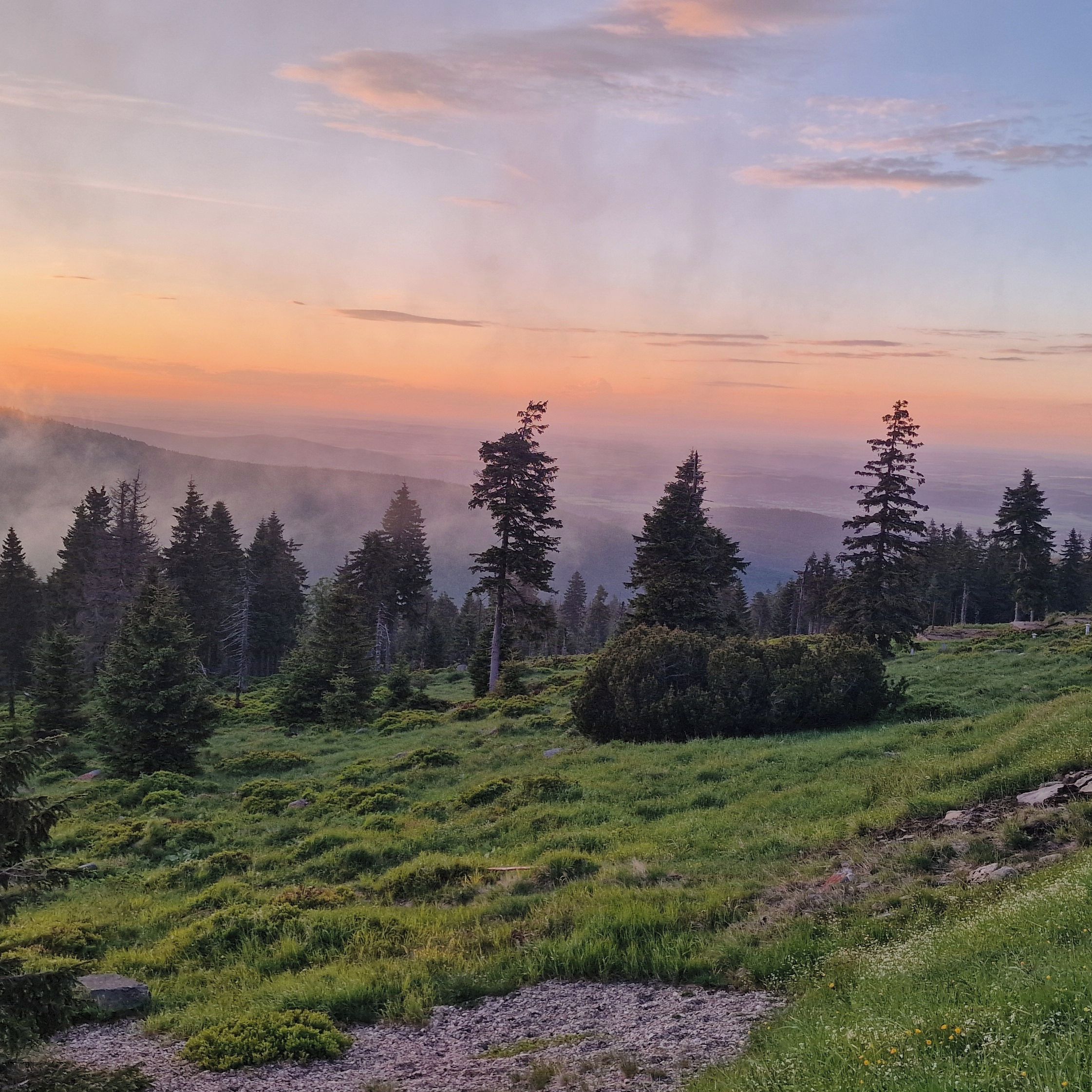 Soutěžní fotografie - Podvečerní rozjímání,  Špindlerova bouda