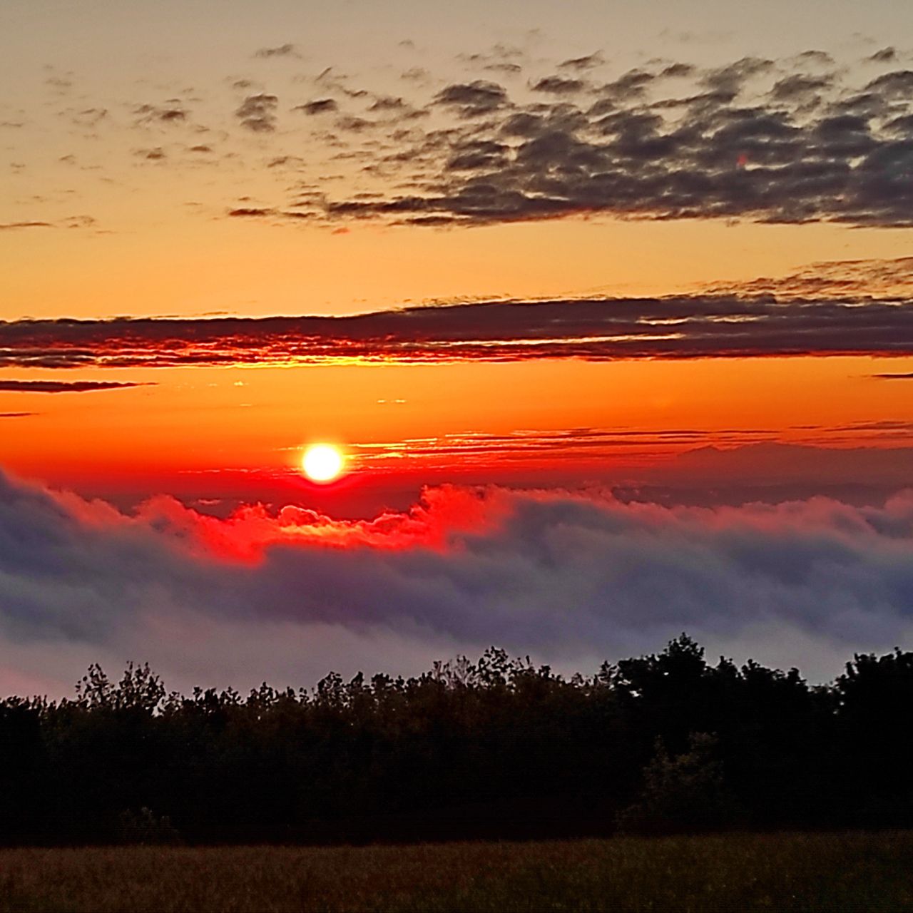 Soutěžní fotografie - Západ slunce,  Velká Javořina