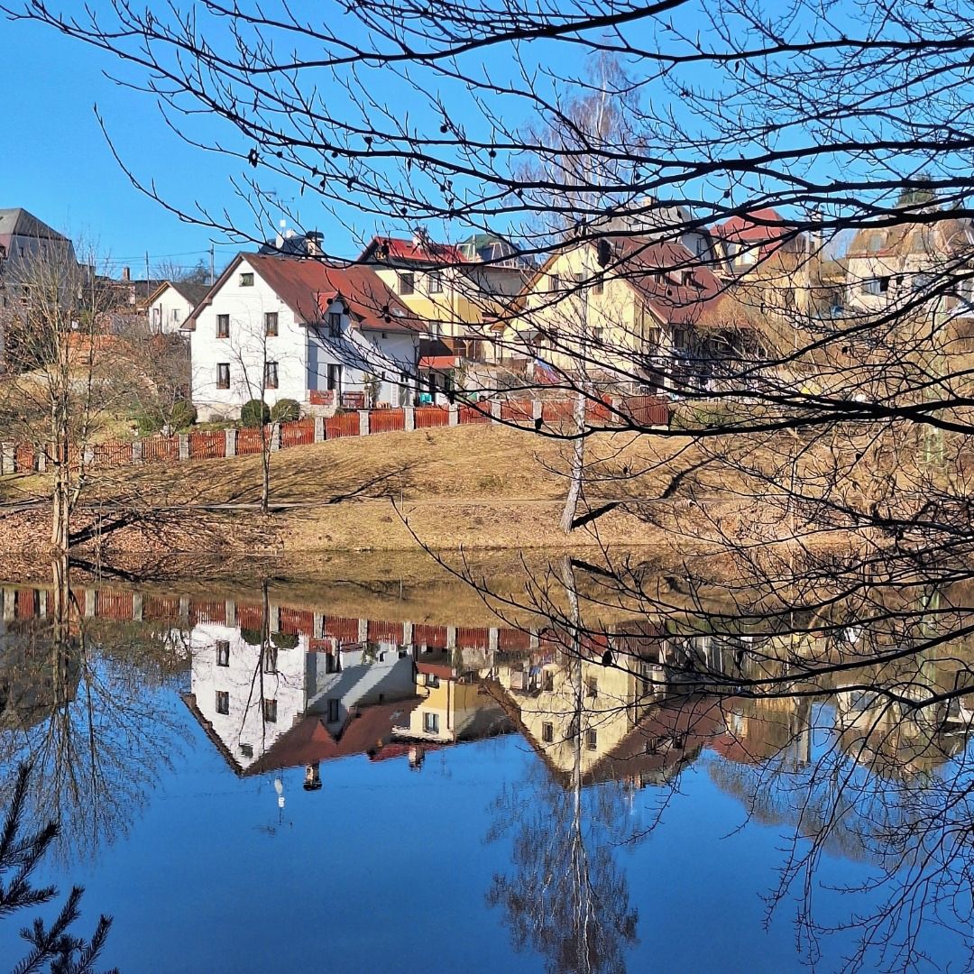 Soutěžní fotografie - Voda čaruje,  Přehrada Mšeno,  Jablonec nad Nisou