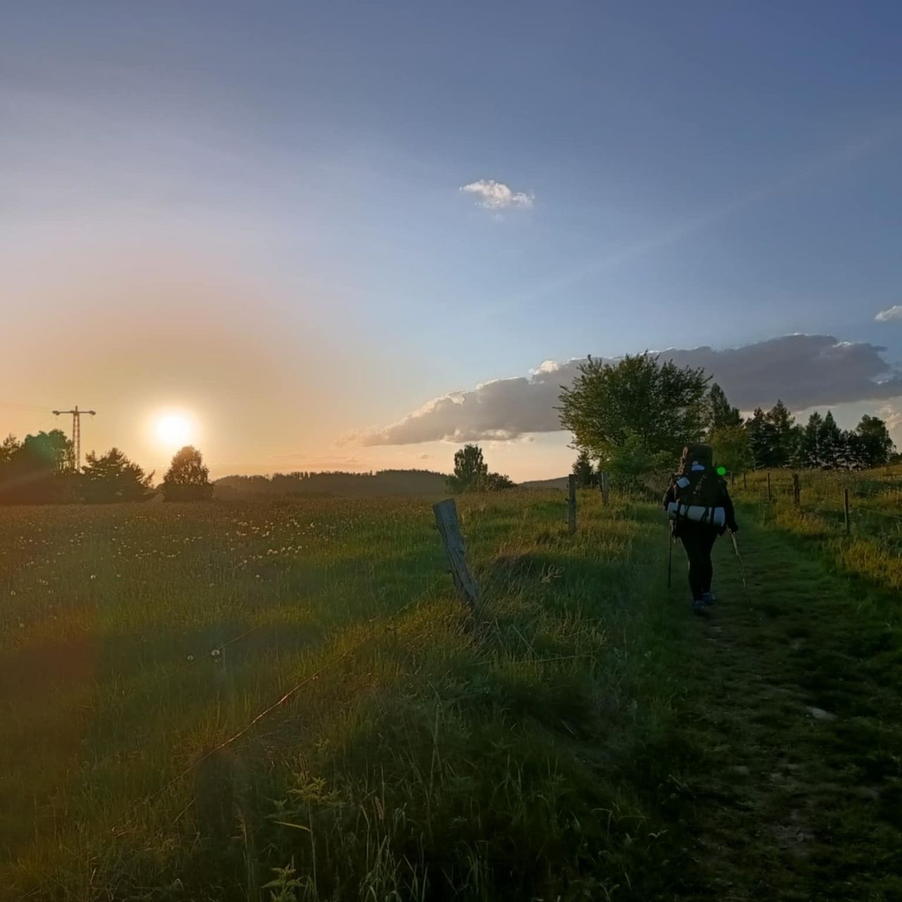 Soutěžní fotografie - Západ slunce,  Horní Poustevna