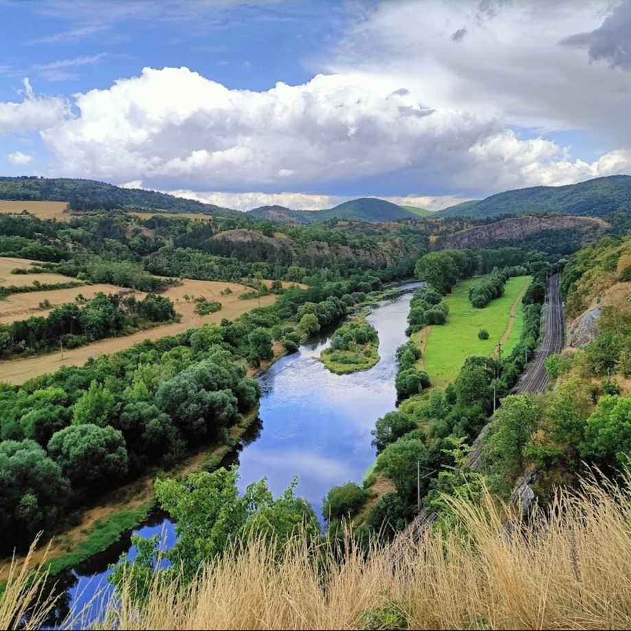 Soutěžní fotografie - Nad Berounkou,  Pod Tetínem