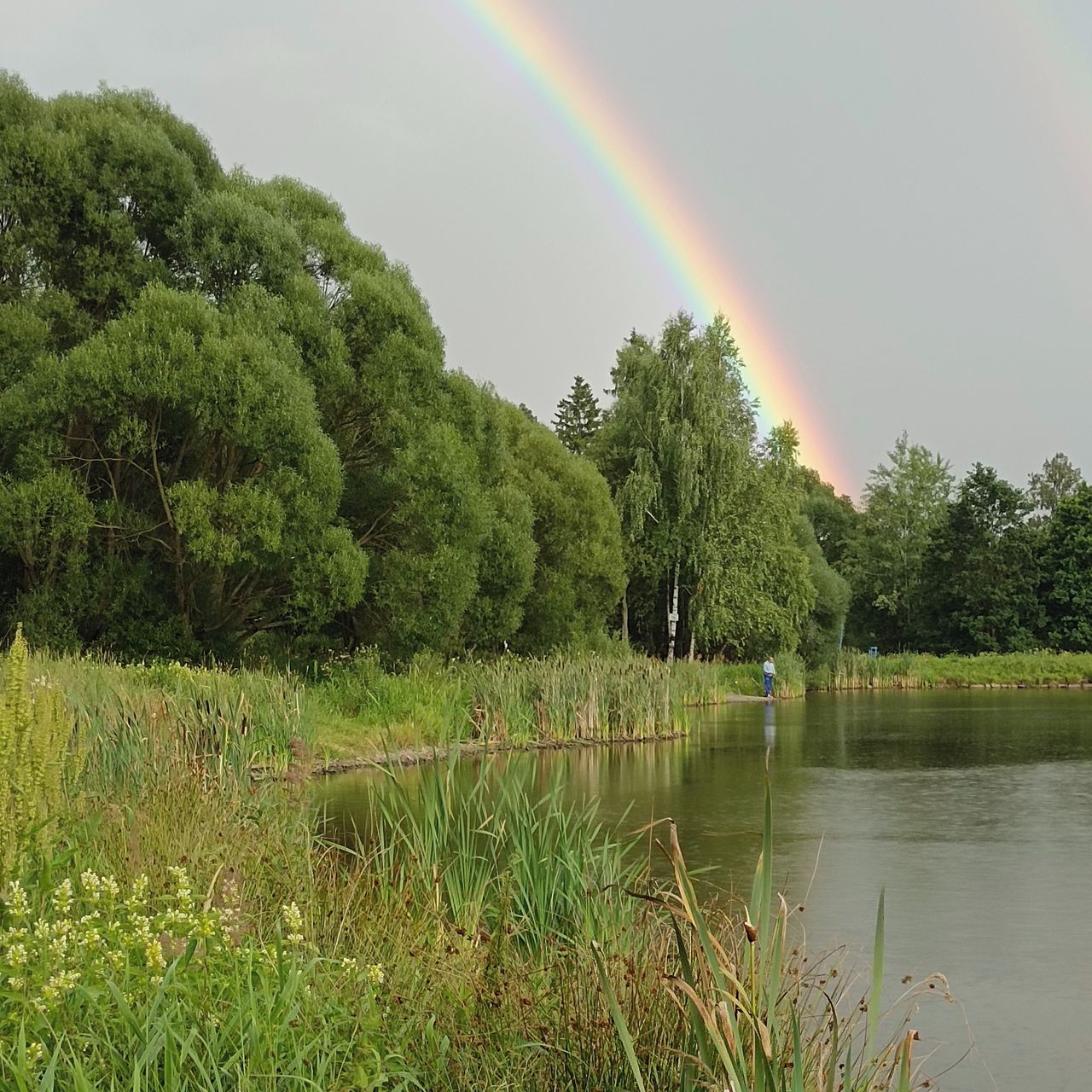 Soutěžní fotografie - Štěstí je na konci duhy,  Dvorce