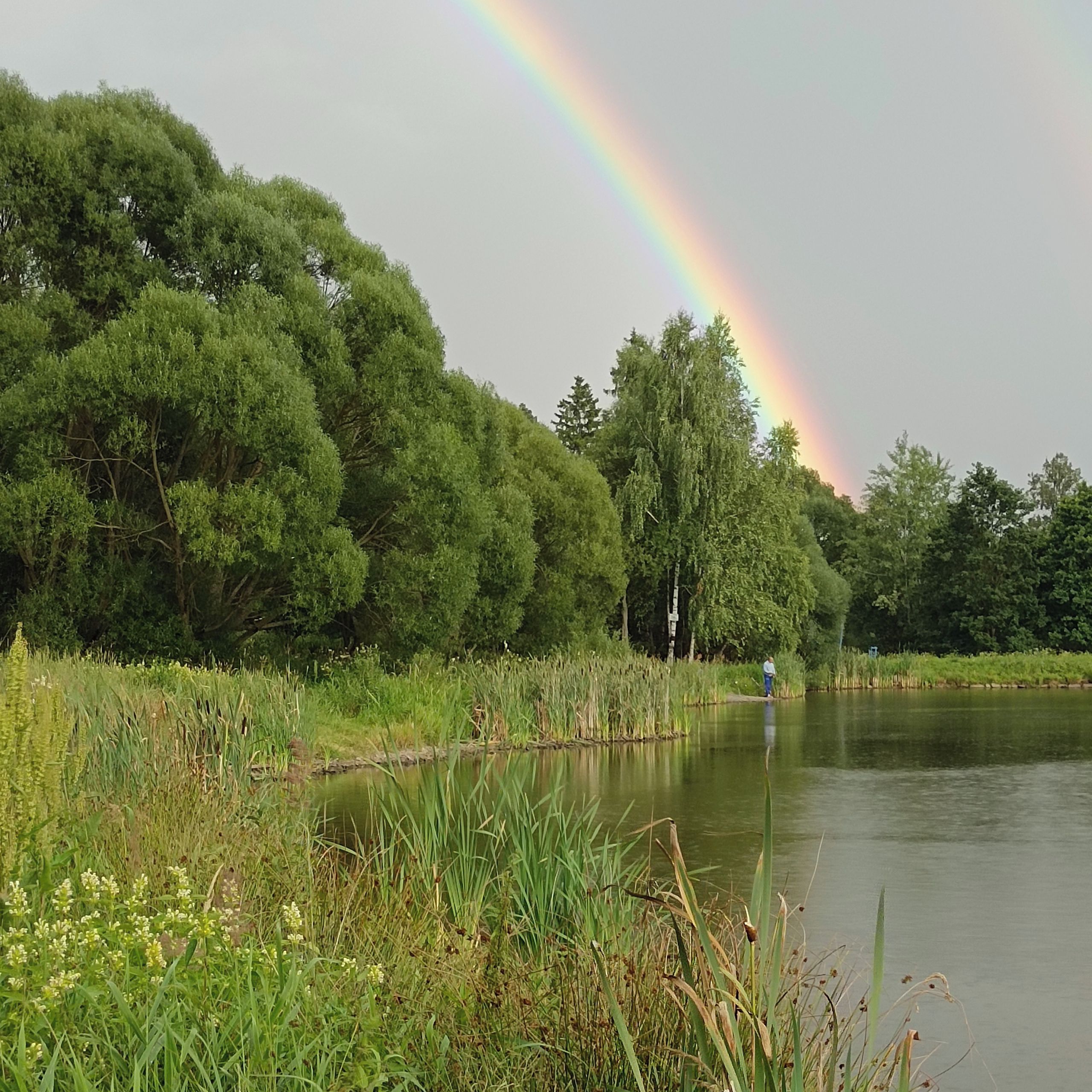 Soutěžní fotografie - Štěstí je na konci duhy,  Dvorce