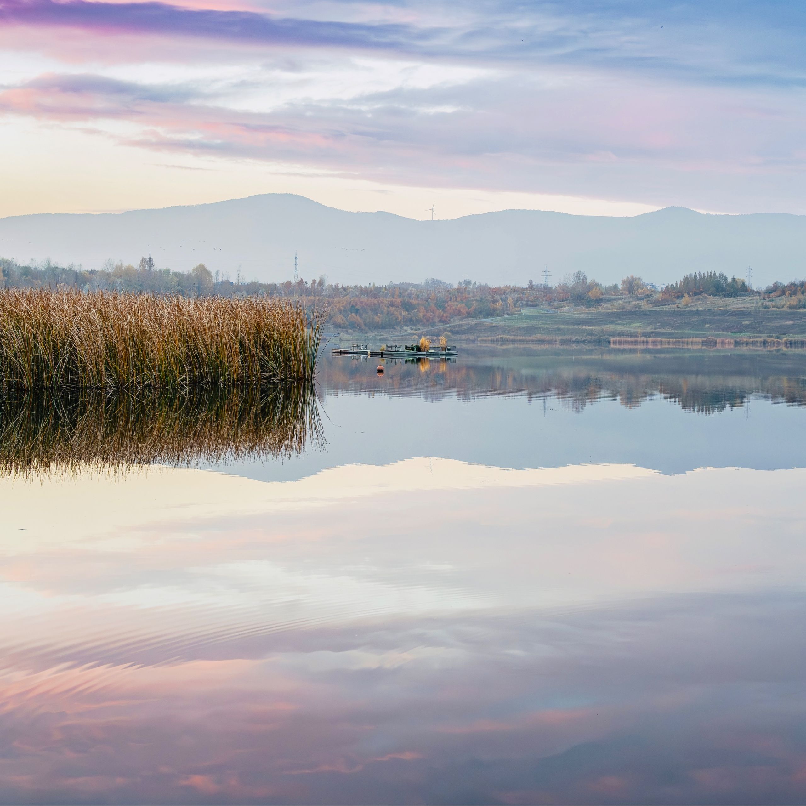Soutěžní fotografie - Ticho nad hladinou,  Jezero Milada