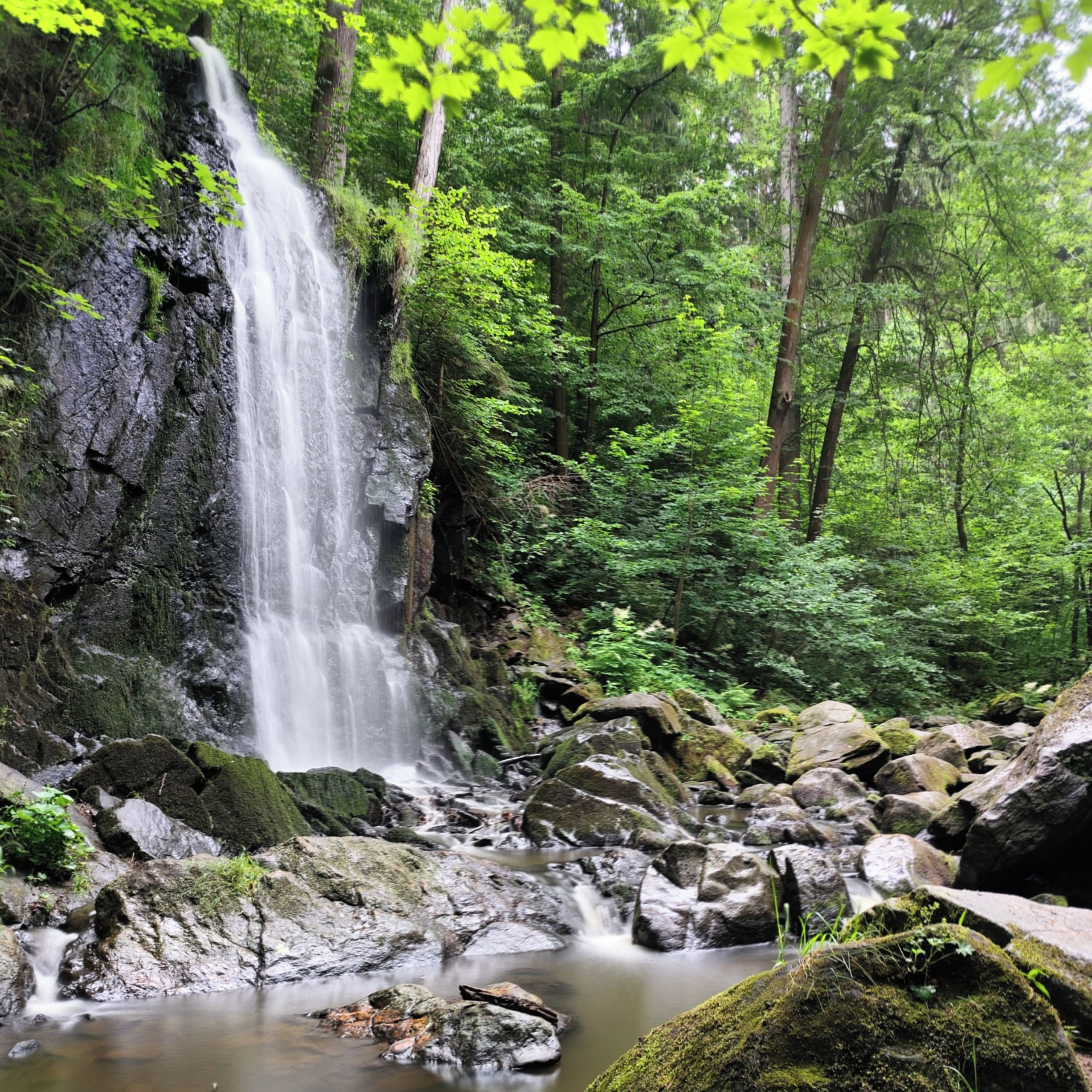 Soutěžní fotografie - Stropnický vodopád v Terčině údolí,  Terčino údolí- Nové Hrady