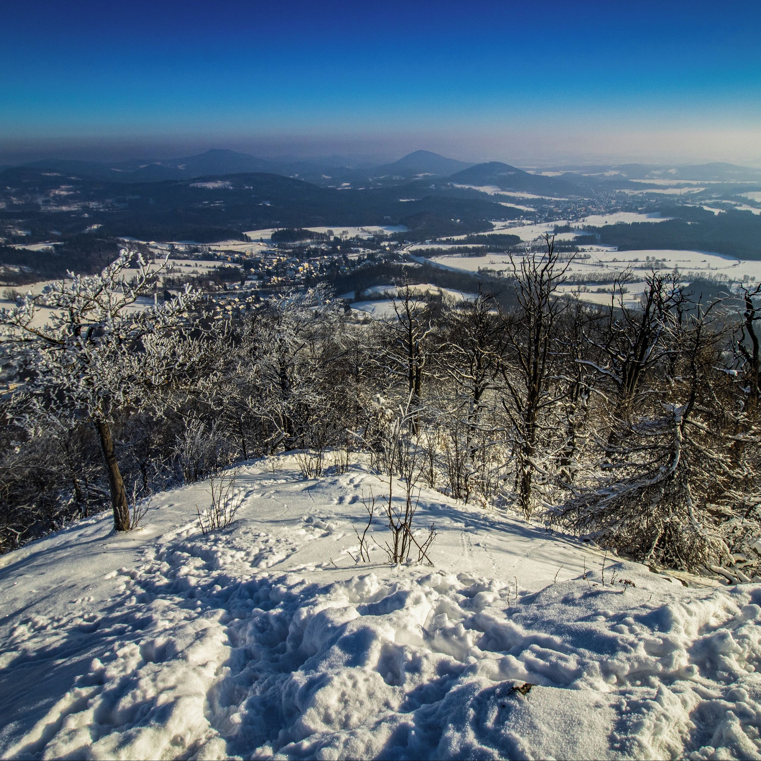 Soutěžní fotografie - Zima,  Lužické hory