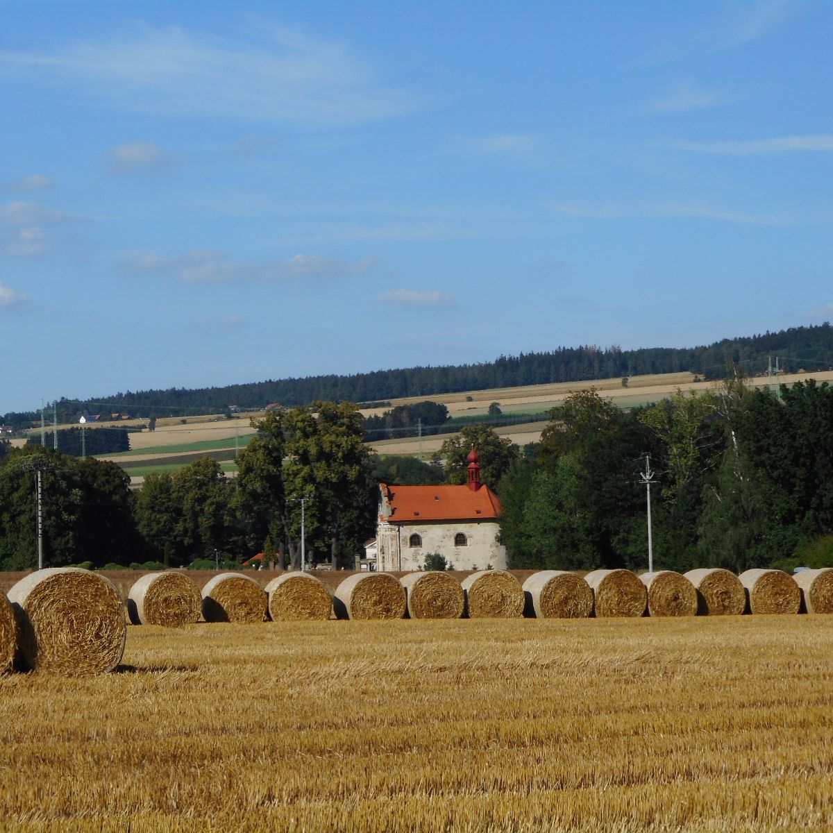 Soutěžní fotografie - Žně,  Potštejn