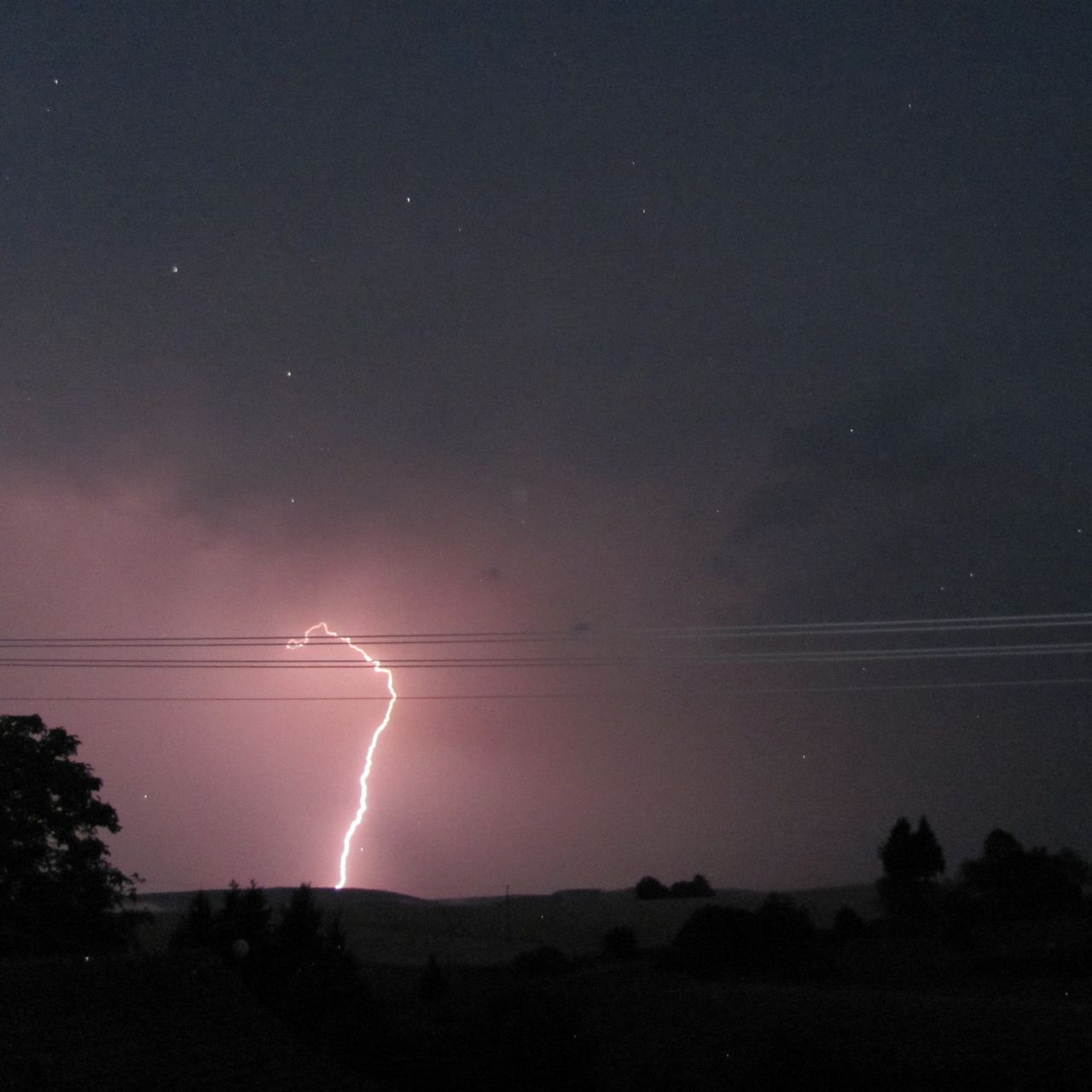 Soutěžní fotografie - Elektrický výboj,  Moravský kras