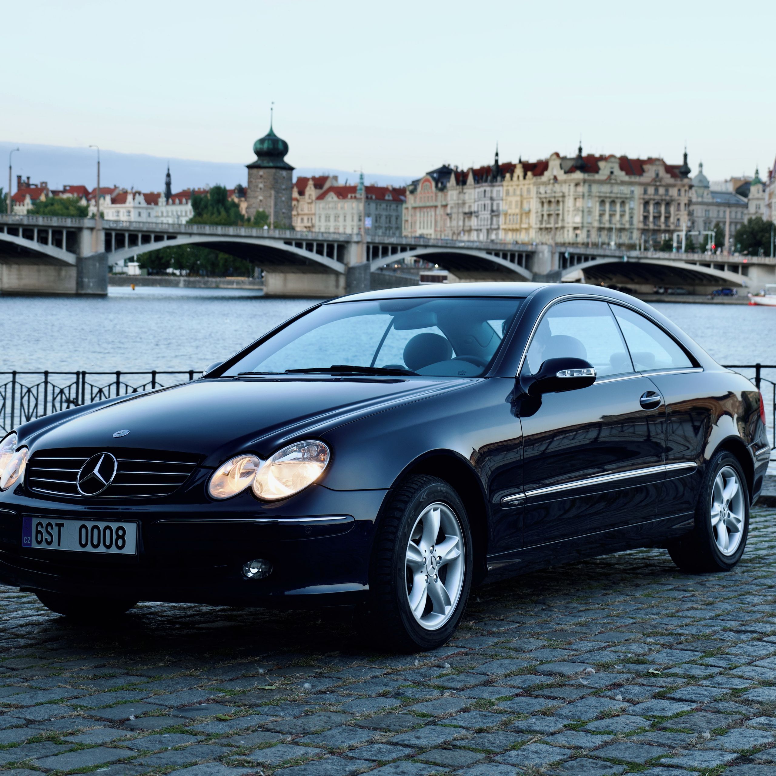 Soutěžní fotografie - Medvěd,  Mercedes Benz CLK200 kompressor