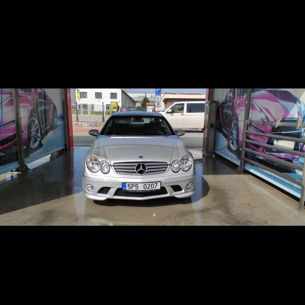 Soutěžní fotografie - Méďa,  Mercedes Benz CLK W209