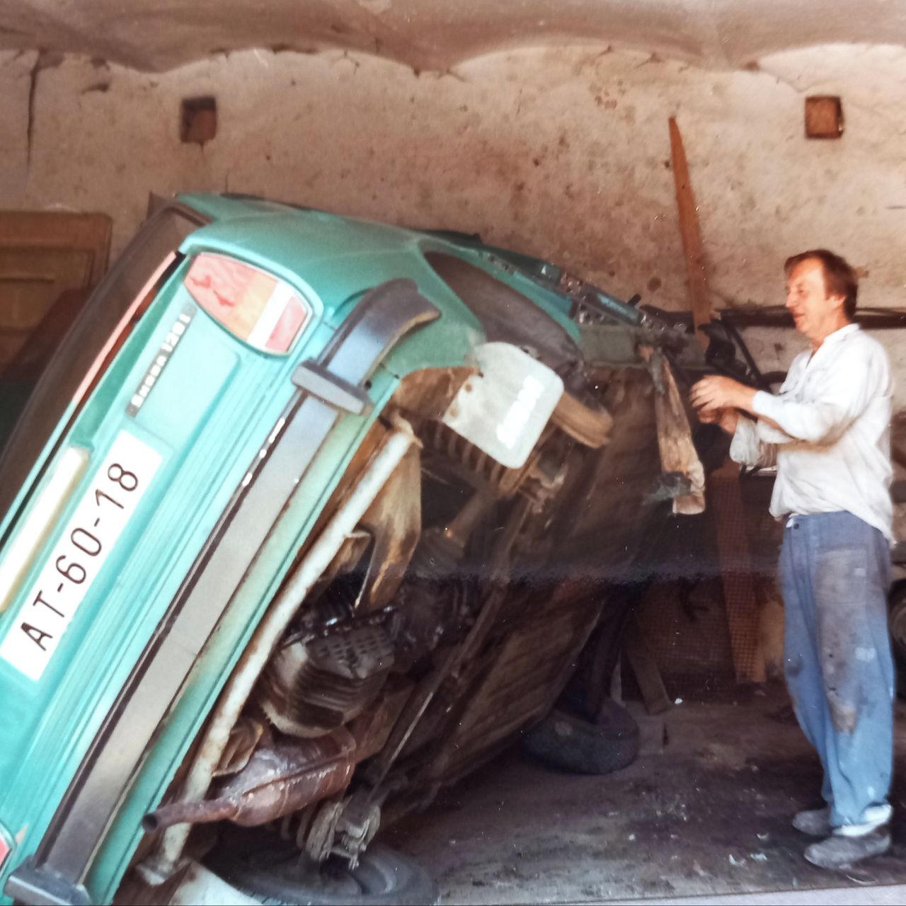 Soutěžní fotografie - naše škodovka,  Škoda 120