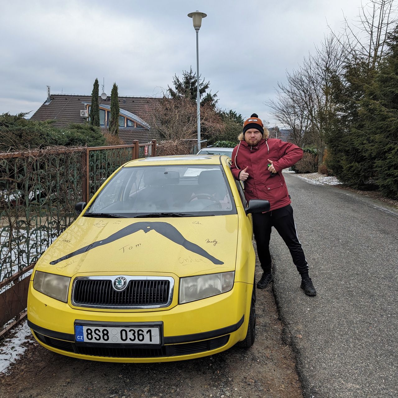 Soutěžní fotografie - Banán,  Škoda Fabia 1.4MPI