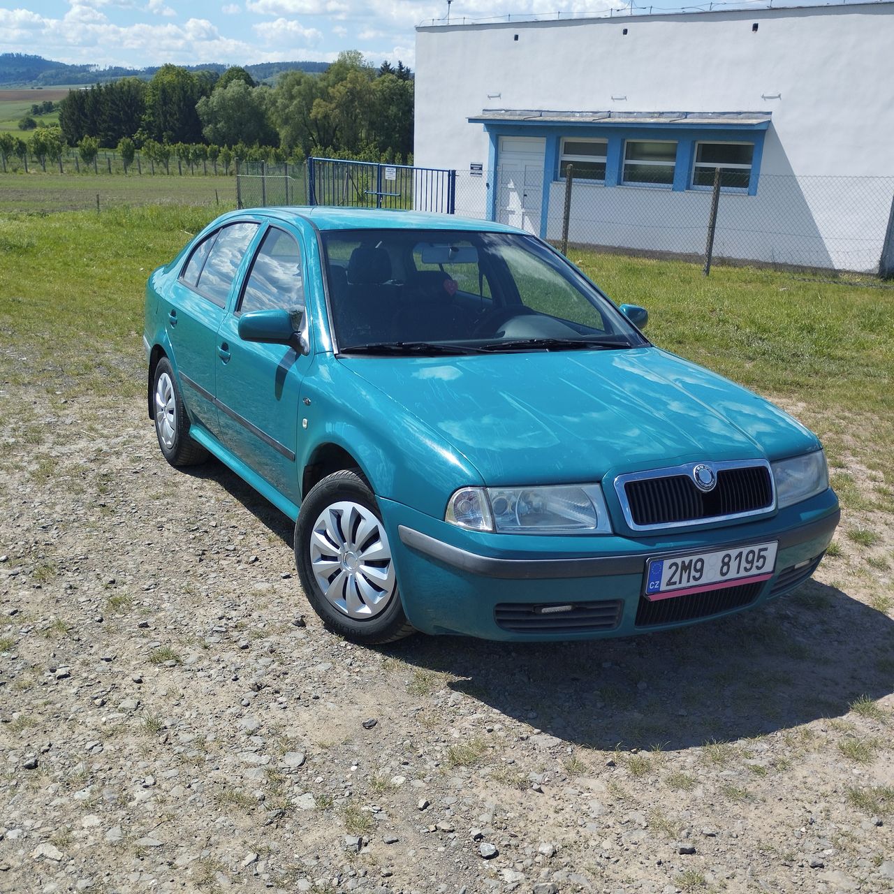 Soutěžní fotografie - Shrek,  Škoda Octavia 1