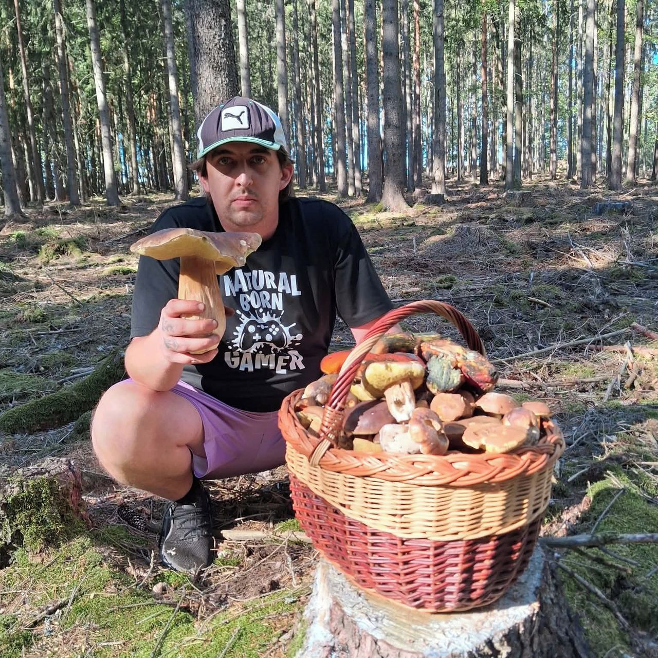 Soutěžní fotografie - Největší můj letošní úlovek hřib pravák