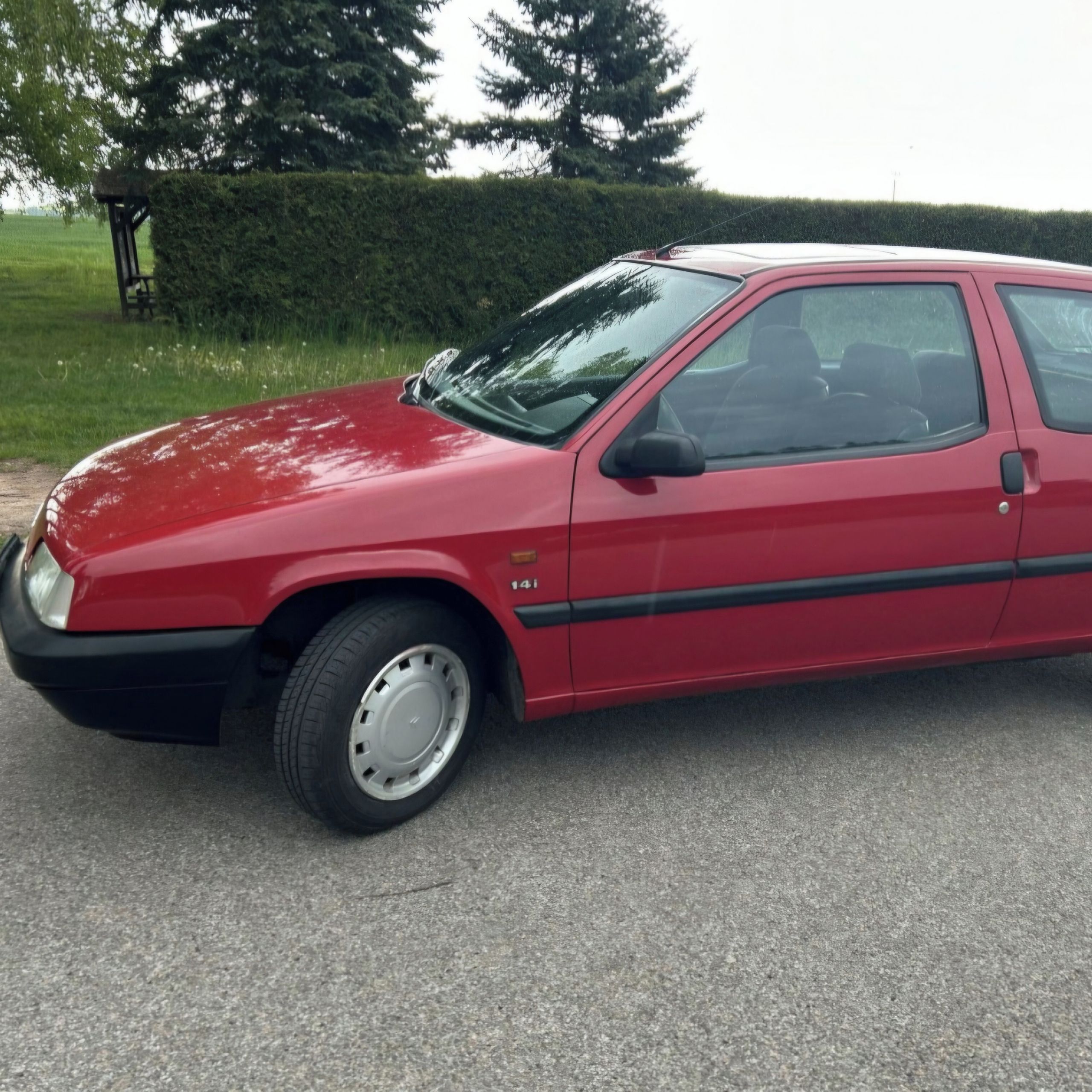 Soutěžní fotografie - Červená střela,  Citroen ZX