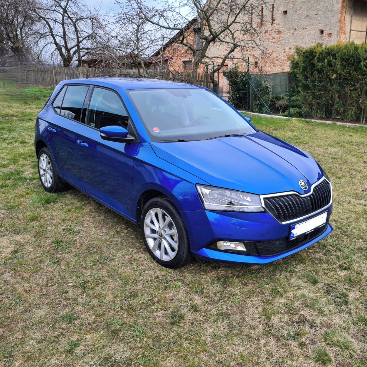 Soutěžní fotografie - Modrák,  Škoda Fabia III