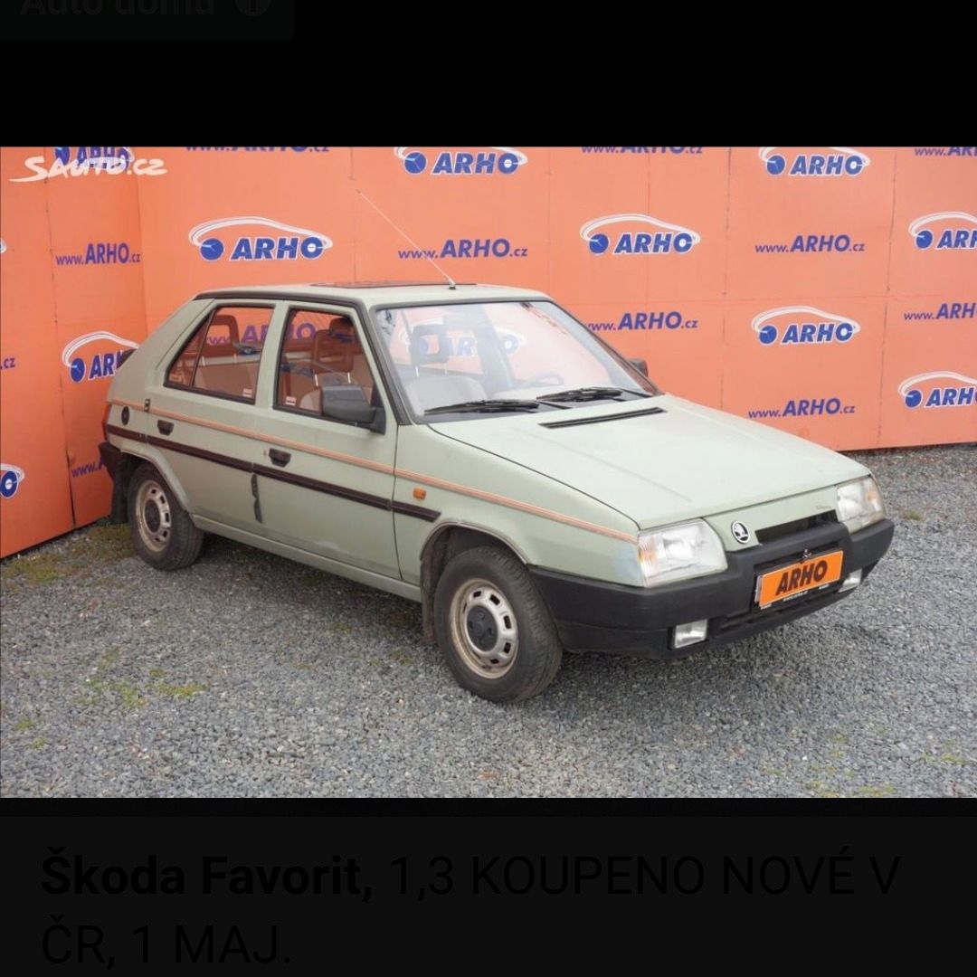 Soutěžní fotografie - Škodka,  Škoda favorit
