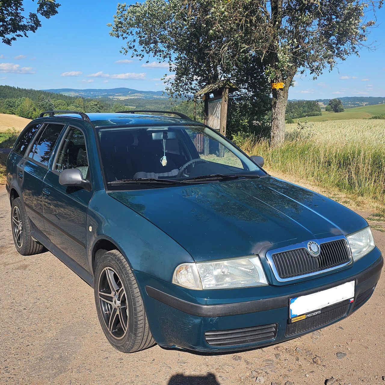 Soutěžní fotografie - ZELENÝ SRŠEŇ,  Škoda Octávia 1 1,6Mpi 75kW