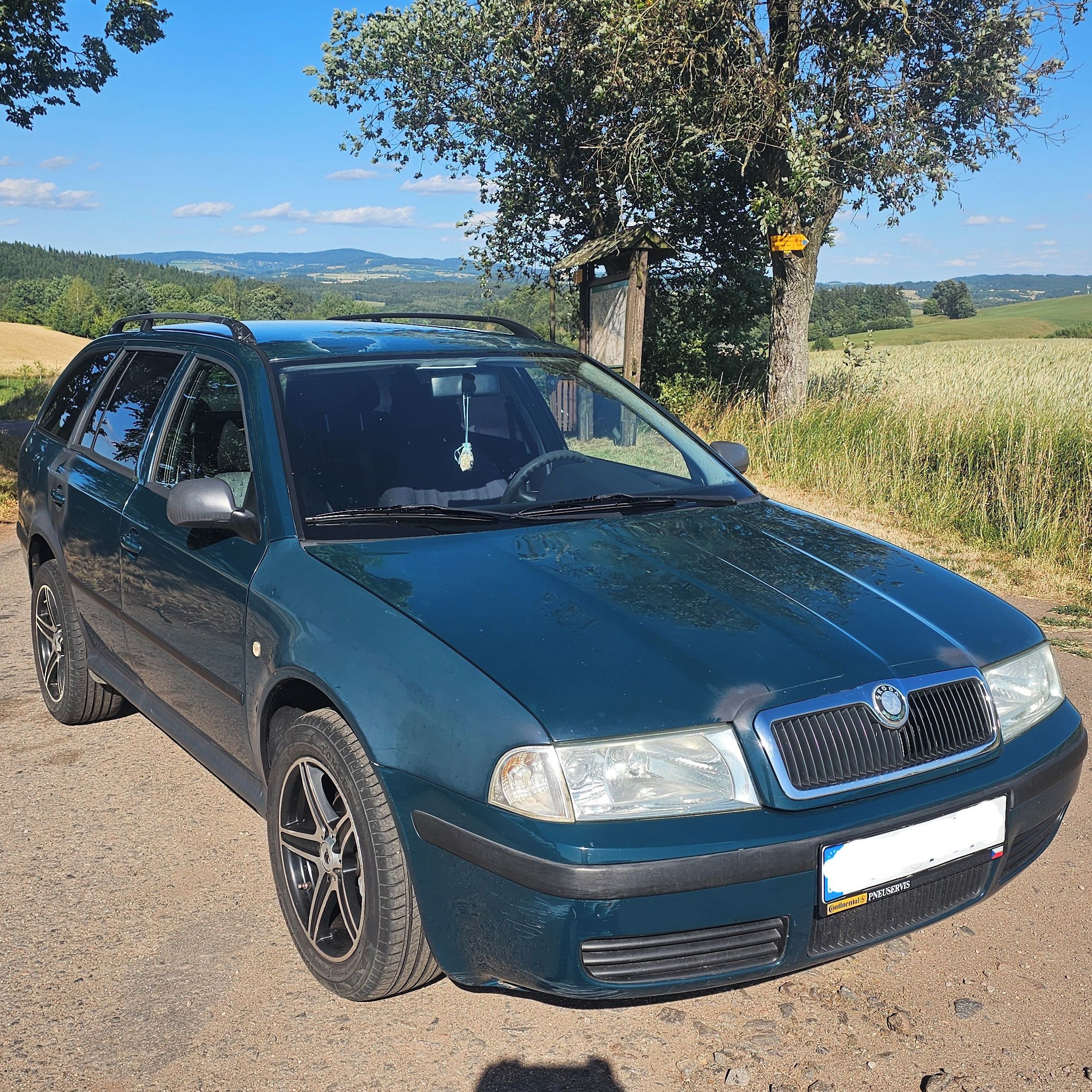 Soutěžní fotografie - ZELENÝ SRŠEŇ,  Škoda Octávia 1 1,6Mpi 75kW