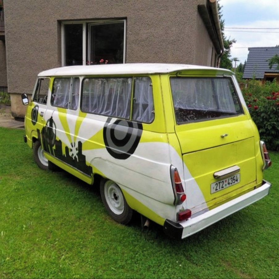 Soutěžní fotografie - Ghetto kára,  Škoda 1203
